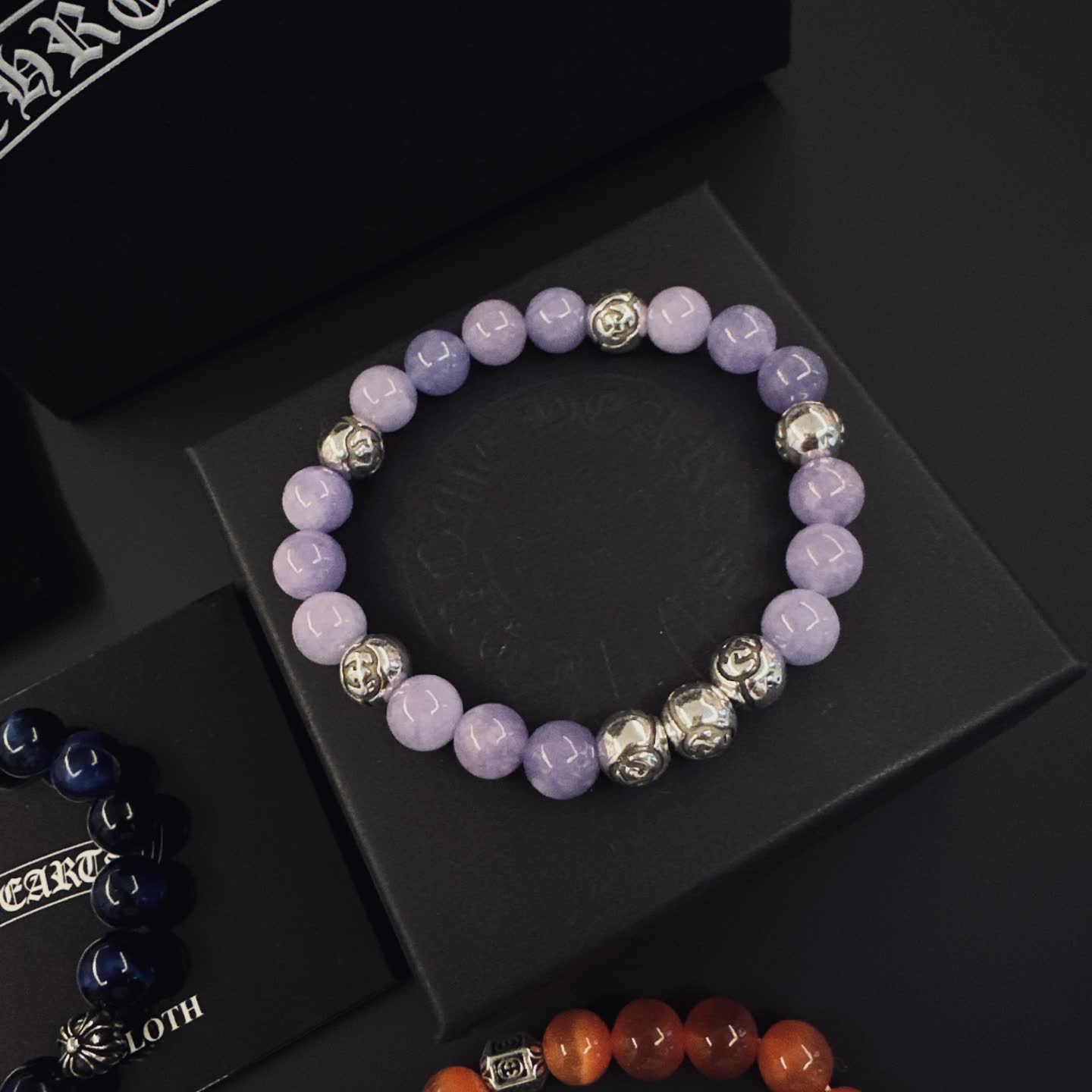 Chrome Hearts Beaded Bracelet Set